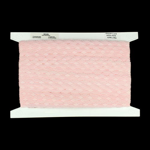 61996 Lace Nylon 16mm Pink