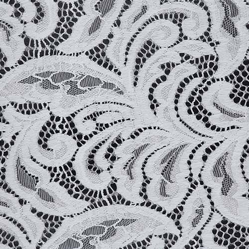 63420 Fabric Bridal Stretch 150cm Ivory