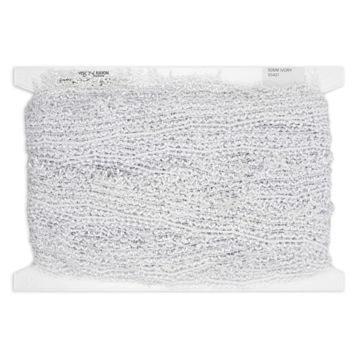 63437 Lace Guipure 50mm Ivory