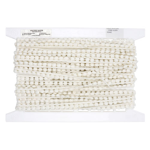 63442 Lace Guipure 11mm Ivory
