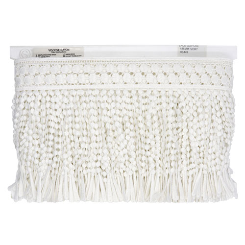 63443 Lace Guipure 185mm Ivory