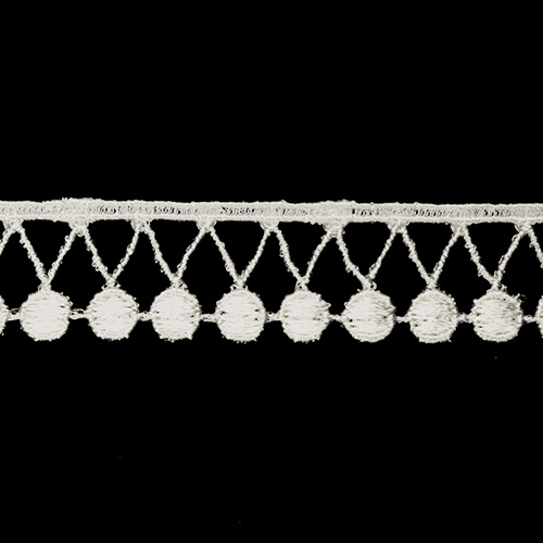 63452 Lace Euro Guipure 15mm Ivory