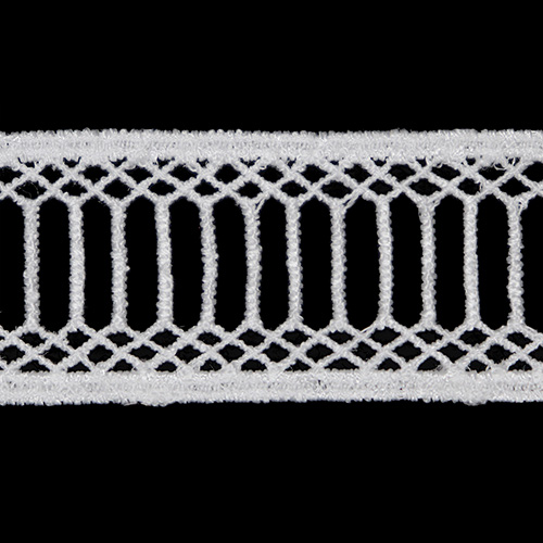 63453 Lace Euro Guipure 22mm Ivory