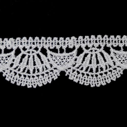 63454 Lace Euro Guipure 20mm Ivory