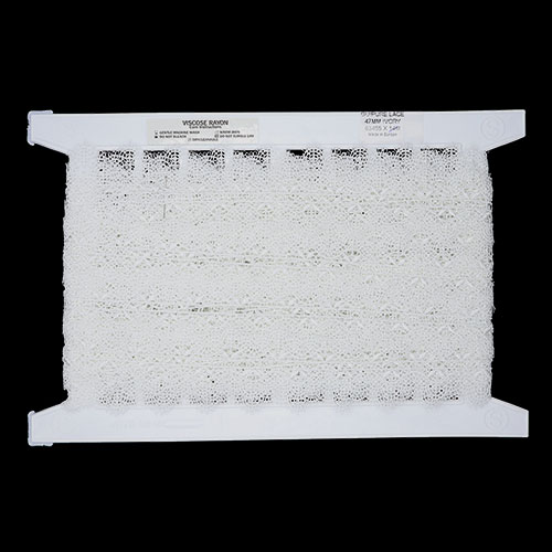 63455 Lace Euro Guipure 47mm Ivory