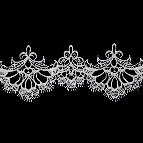 63456 Lace Euro Guipure 55mm Ivory