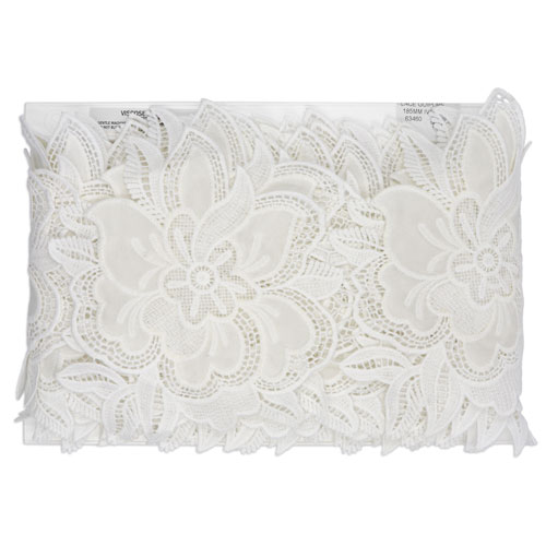 63460 Lace Euro Guipure 185mm Ivory