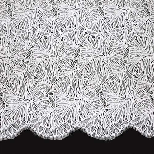 63470 Bridal Fabric Panel 140x135cm White