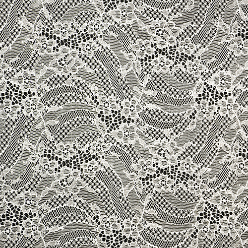 63481 Bridal Fabric Chantilly 140cm Ivory