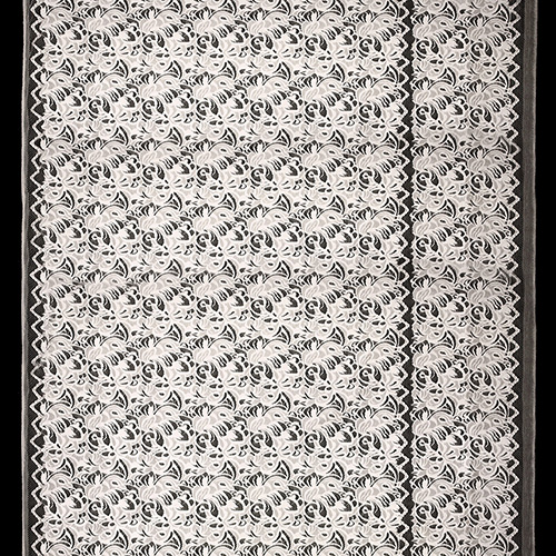 63497 Fabric Bridal Stretch 150cm Ivory