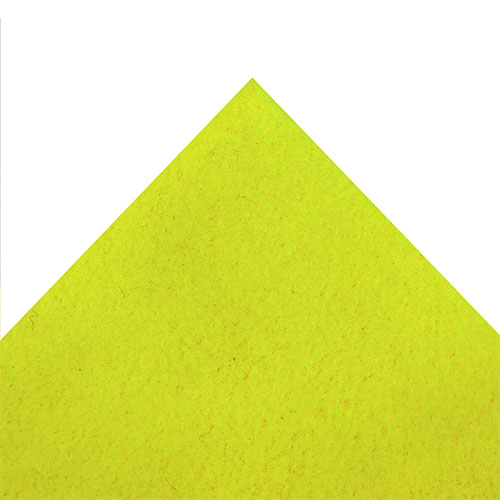 64975 Polar Fleece Fabric Hi-vis Fluro Yellow