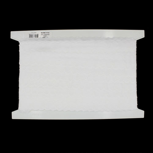 65225 Cambric Lace 30mm White