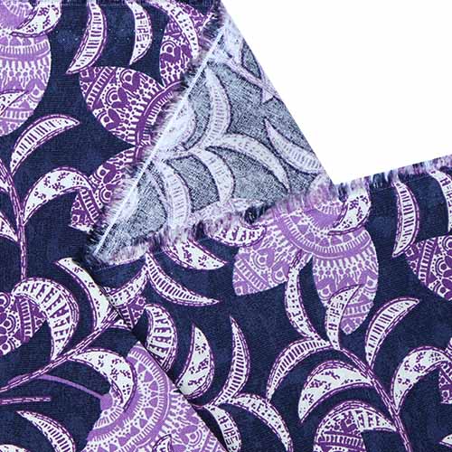 65463 Fab Cotton 112cm Leaves Print