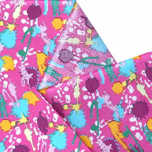 65466 Fab Cotton 112cm Colourful Abstract