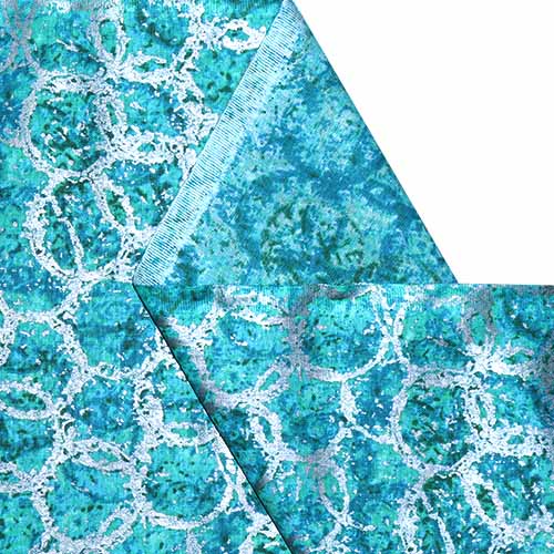 65488 Fab Cotton 112cm Blue Abstract