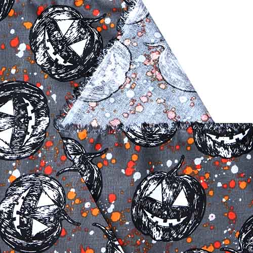 65493 Fab Cotton 112cm Pumpkin Halloween