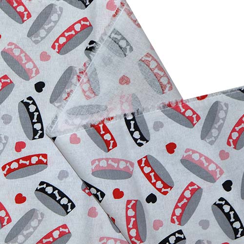 65498 Fab Cotton 112cm Dog Bowls