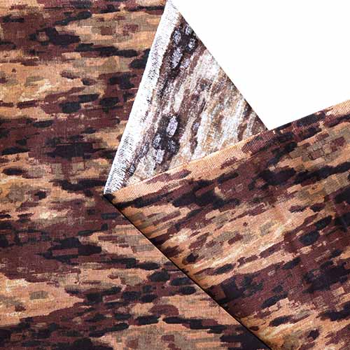 65518 Fab Cotton 112cm Brown Pattern