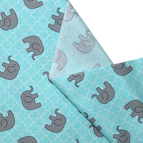 65521 Fab Cotton 112cm Cute Elephant