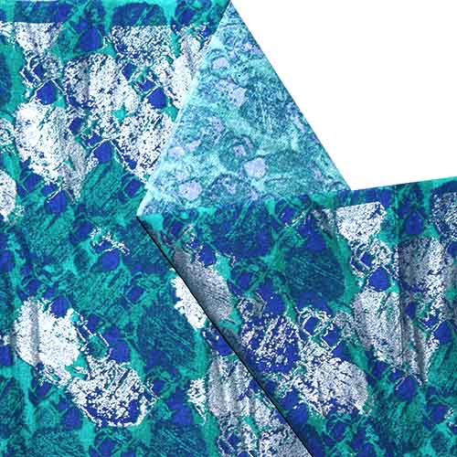 65525 Fab Cotton 112cm Blue Abstract