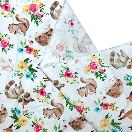 65528 Fab Cotton 112cm Fox Roses