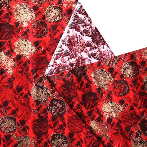 65533 Fab Cotton 112cm Red Abstract