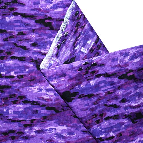 65534 Fab Cotton 112cm Purple Abstract