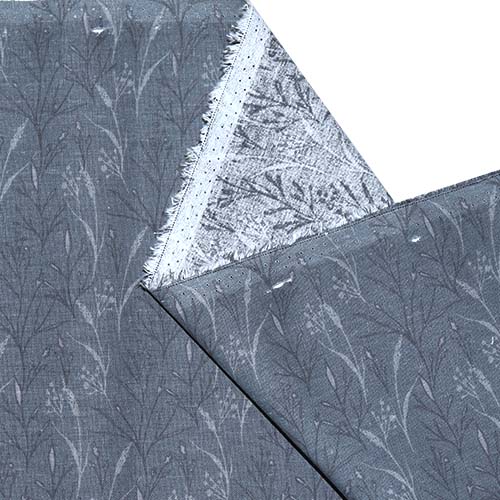 65535 Fab Cotton 141cm Grey Flower
