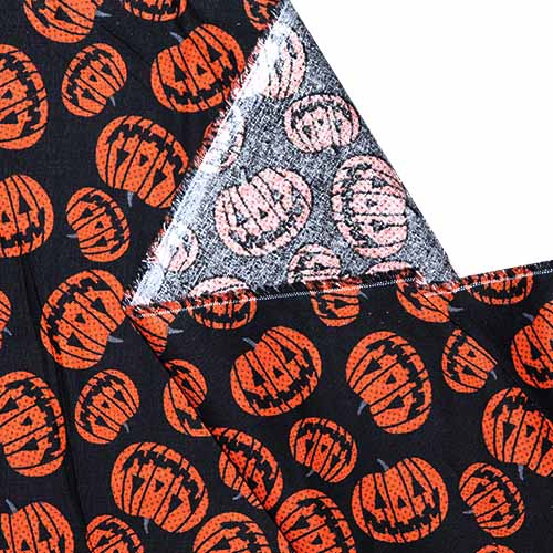 65554 Fab Cotton 112cm Pumpkin Halloween