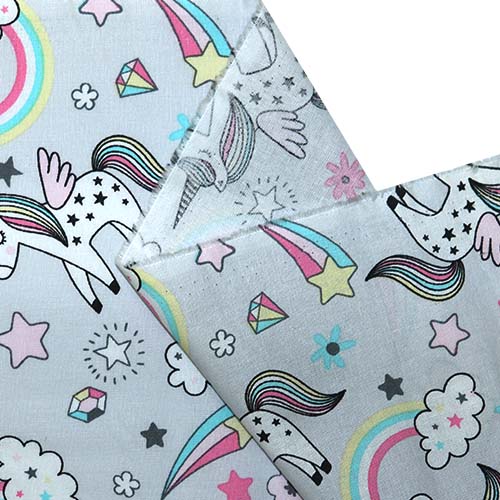 65564 Fab Cotton 112cm Cute Unicorn