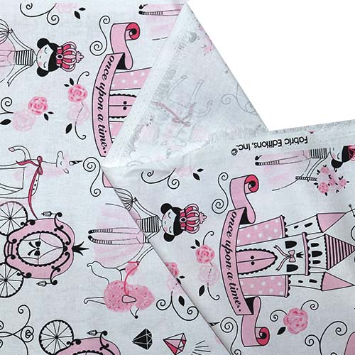 65583 Fab Cotton 112cm Princess Castle