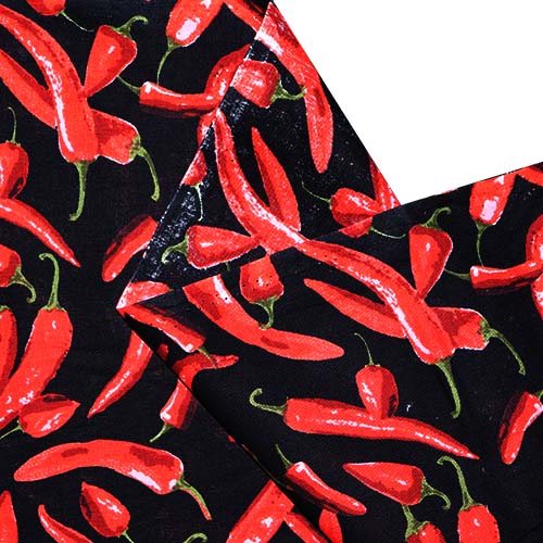 65588 Fab Cotton 112cm Red Chillies