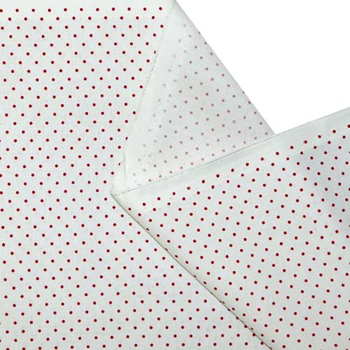 65598 Fab Cotton 112cm Red Dots