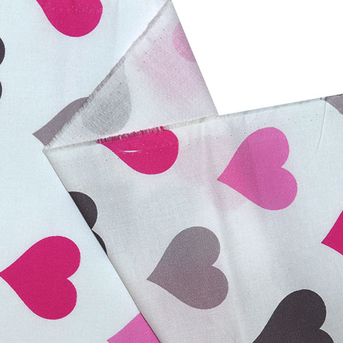 65613 Fab Cotton 112cm Hearts