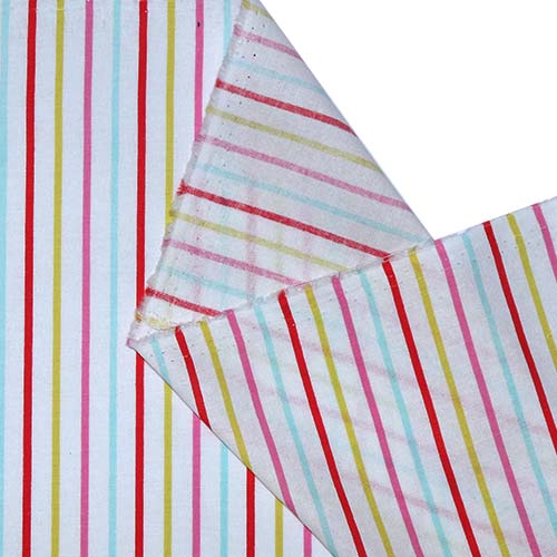 65652 Fab Cotton 112cm Colourful Stripes