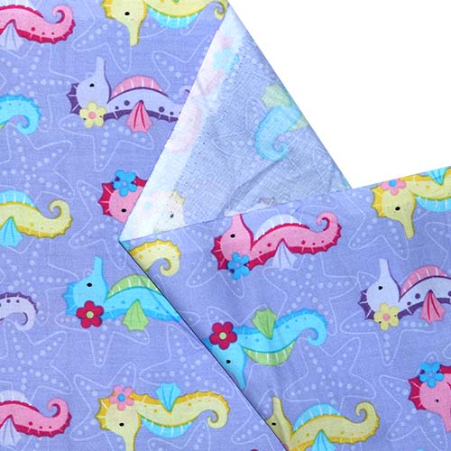 65654 Fab Cotton 112cm Cute Seahorse