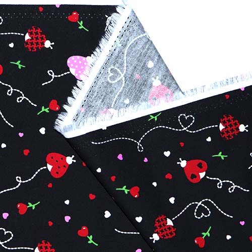 65684 Fab Cotton 150cm Cute Lady Bugs