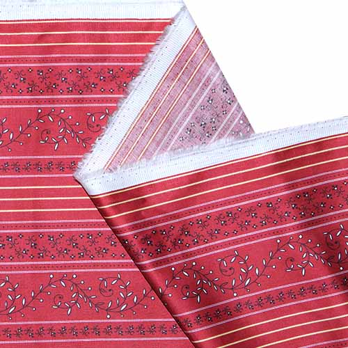 65688 Fab Cotton 150cm Red Pattern
