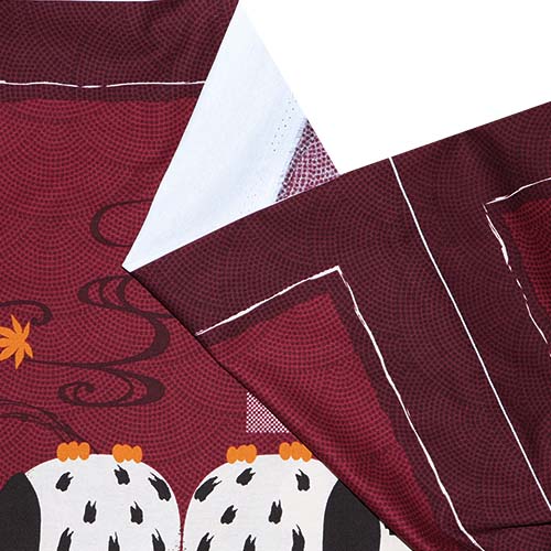 65708 Fab Cotton 141cm Owls Red