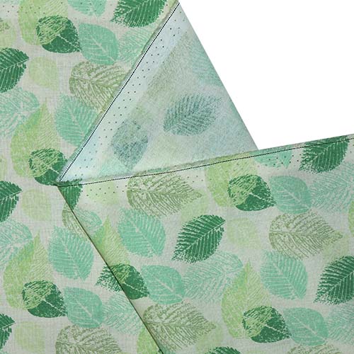 65761 Fab Cotton 141cm Leaves Print
