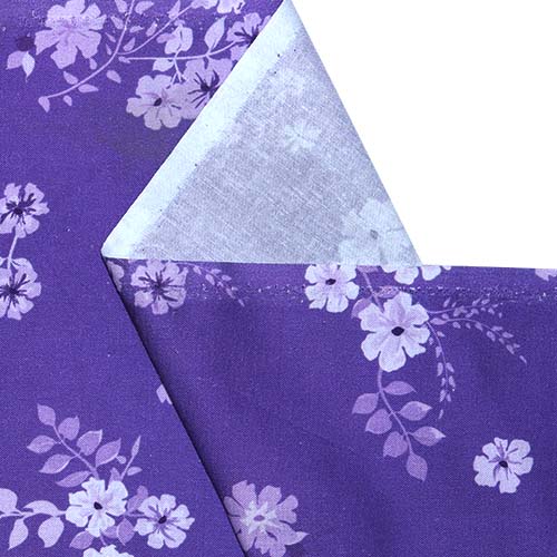 65778 Fab Cotton 112cm Flower Purple