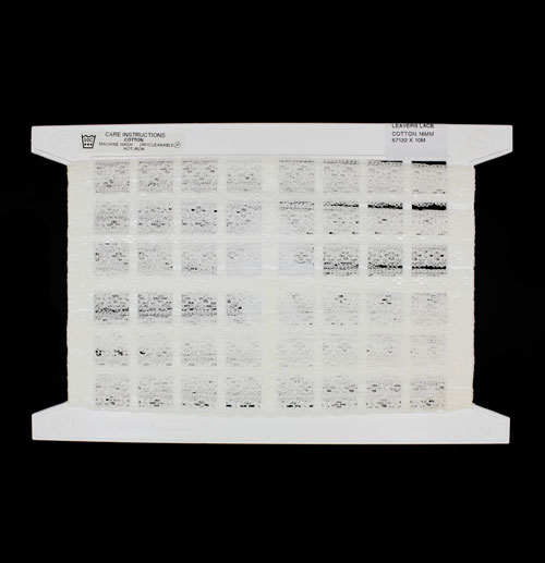 67122 Lace Cotton Leavers 16mm Off White