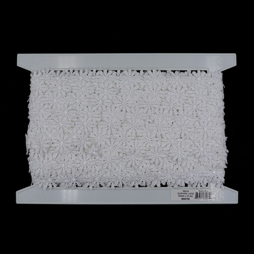 68068 Lace Guipure 24mm White