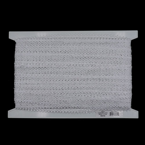 68082 Lace Guipure 30mm White