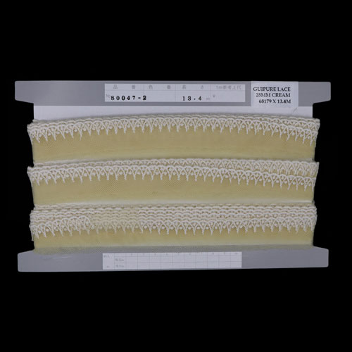 68179 Lace Guipure 28mm Cream