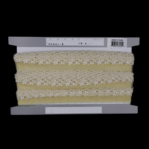 68182 Lace Guipure 28mm Cream