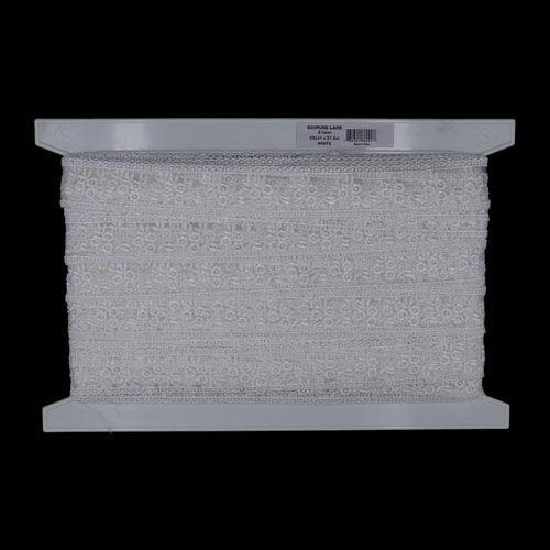 68244 Guipure Lace 31mm White