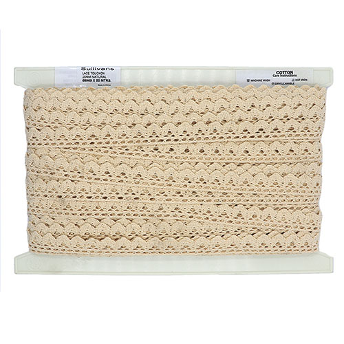 68969 Sullivans 20mm Torchon Lace - Natural 50mts