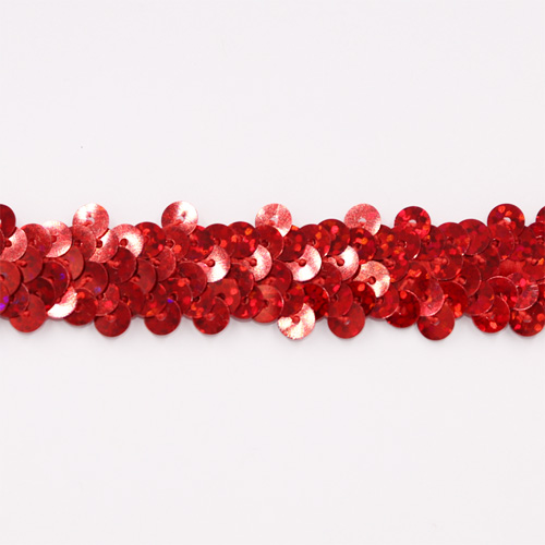 70904 Trim Sequin 20mm Red