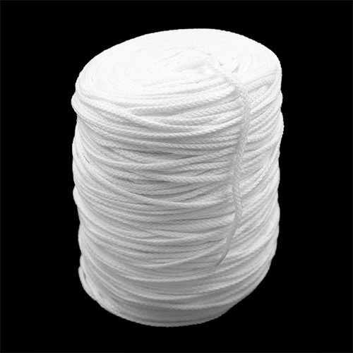 80032 Sullivans 3mm Piping Knit Cord - Size #0  - White  200mts